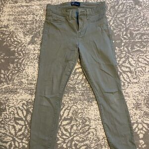 GAP Olive Jeggings